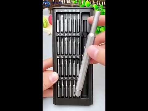 24-in-1 Precision Screwdriver Set, Upgraded S2 Steel Magnetic Mini Repair Tool Kit for Electronics, iPhone, Laptop, Computer, Watch, Eyeglasses, and Camera
