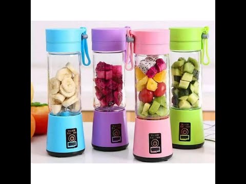 Portable 6-Blade Juicer Blender with built-in Jar, Juice Mixer Bottle,Fruit Juice Machine,USB Rechargeable Personal Size Juicer Grinder for Juices,Protein&Milk Shakes