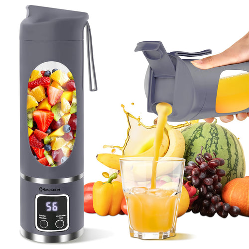 10 Blade Usb-JuicerBottle Portable Usb Juicer Electric Usb Juice Maker Mixer Bottle Blender Grinder Mixer,10 Blades Rechargeable Bottle, Shake Fruit & Vegetable, Juice Blender,Grinder