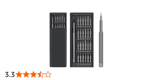 24-in-1 Precision Screwdriver Set, Upgraded S2 Steel Magnetic Mini Repair Tool Kit for Electronics, iPhone, Laptop, Computer, Watch, Eyeglasses, and Camera